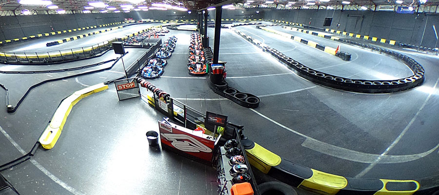 circuit de kart indoor à Toulouse